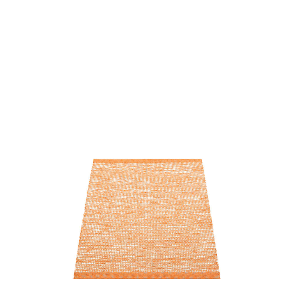 Sam Pale Orange/Cream - Linen warp