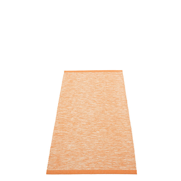 Sam Pale Orange/Cream - Linen warp