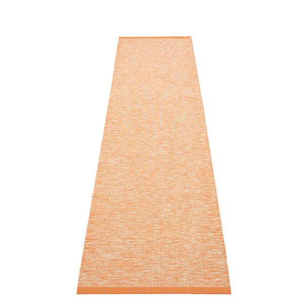 Sam Pale Orange/Cream - Linen warp