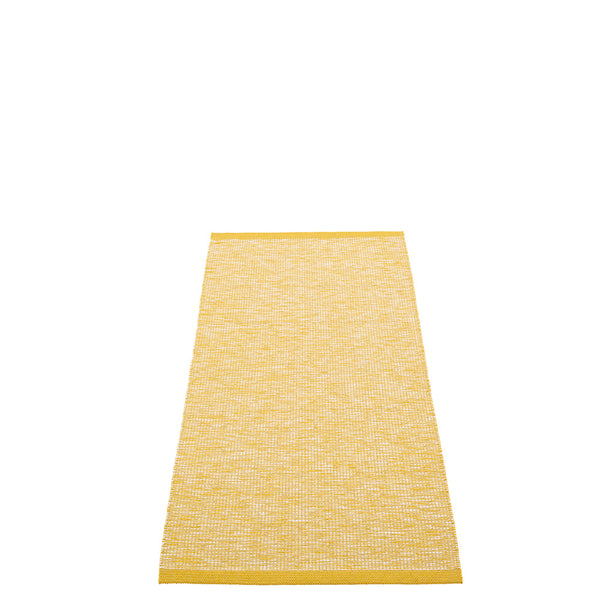 Sam Mustard/Cream - Linen warp