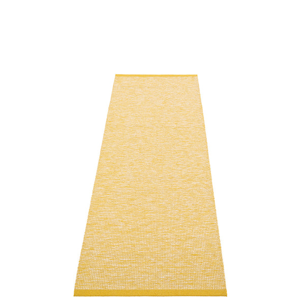 Sam Mustard/Cream - Linen warp