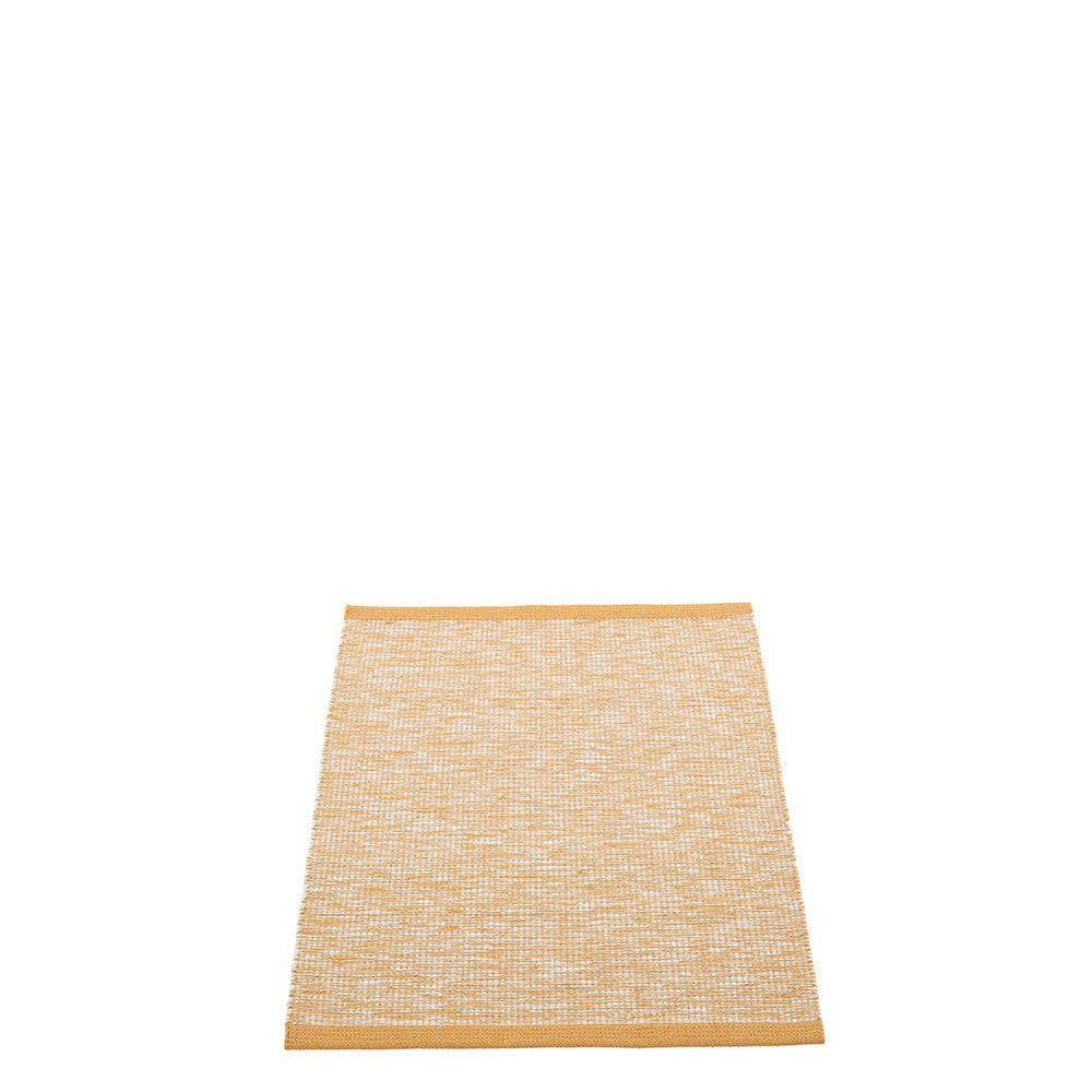 Sam Ochre/Fossil Grey - Linen warp