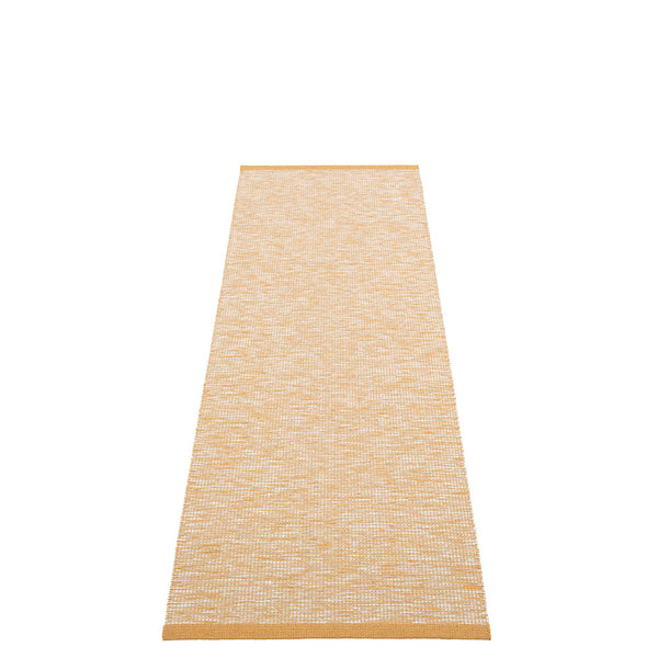 Sam Ochre/Fossil Grey - Linen warp