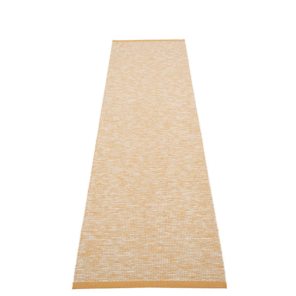 Sam Ochre/Fossil Grey - Linen warp