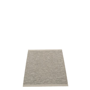Sam Warm Grey/Charcoal - Linen warp