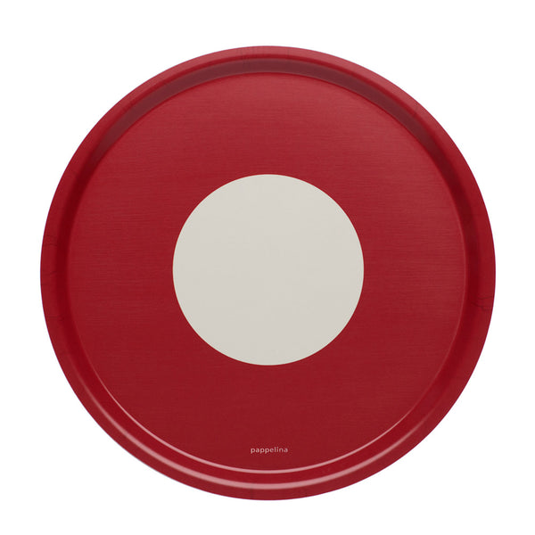 Tray Vera Round Red (1 pc)