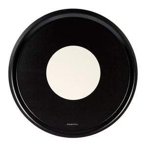 Tray Vera Round Black (1 pc)