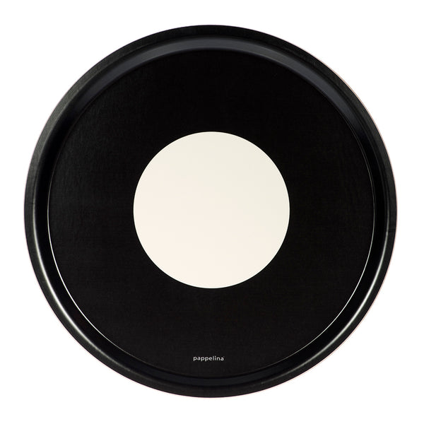 Tray Vera Round Black (1 pc)