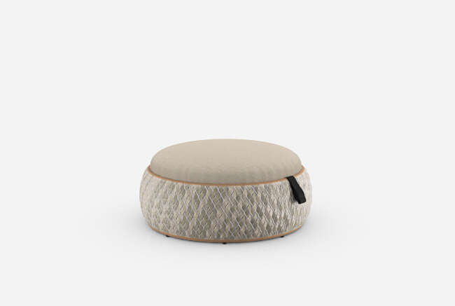 base for footstool / coffee table, Ø 89 cm, height 31 cm