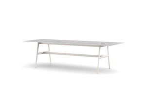 dining table, mineral composite