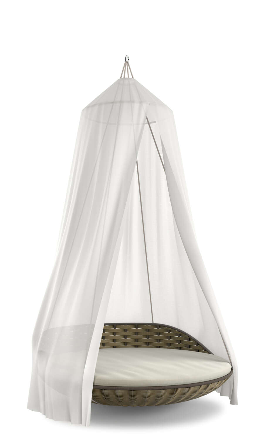Canopy for hanging lounger