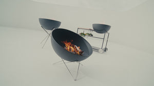 FIRE KITCHEN mit BOWL 70 Plancha-Grillset tief